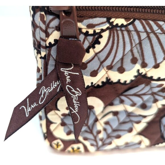 Vera Bradley Knot Just a Clutch in Slate Blooms NWOT - Picture 5 of 9